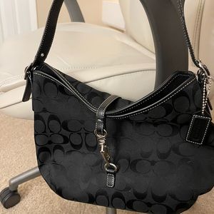 Coach Signature logo Hobo Bag